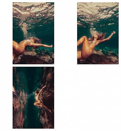 Green underwater girl - Blog post by Photographer José Bringas / 2021-01-04 00:17