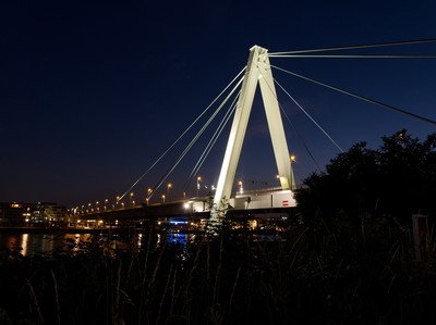 Köln Severinsbrücke / Nacht / brücke,bridge,köln,cologne,nacht,night