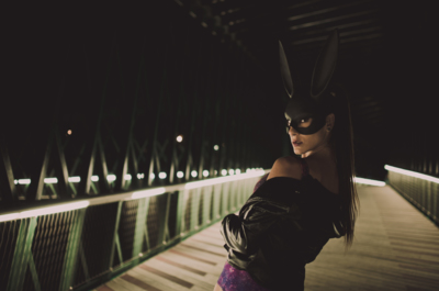 Rabbit in the brigde / Portrait  photography by Photographer Gema S. Najera ★3 | STRKNG