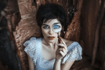 Through the looking glass... / Creative edit  photography by Model Amy Lee ★49 | STRKNG