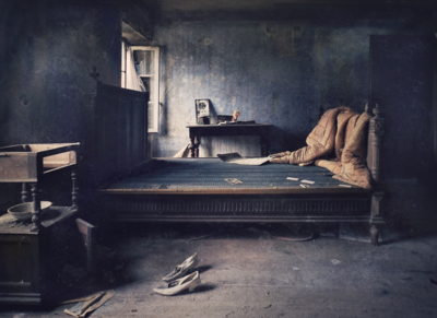 Black mould house / Abandoned places  photography by Photographer Kathrin Broden ★1 | STRKNG