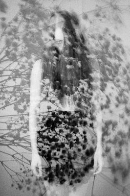 Double exposure - self portrait on film / Conceptual  photography by Model londoncoffee3 ★18 | STRKNG
