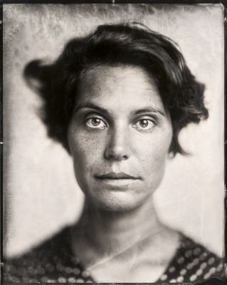 Kristina Lotta | 8x10 wetplate collodion tintype / Portrait  photography by Photographer Hannes Klotz ★6 | STRKNG