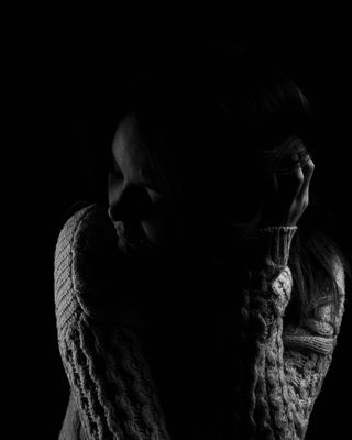 Dark / Portrait  photography by Model Catherine Louisa | STRKNG