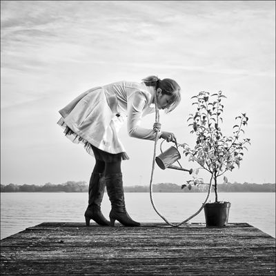 Total geplant ... / Conceptual  photography by Photographer Nicole Oestreich ★3 | STRKNG