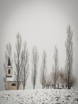 Chapel in Winter / Landscapes  Fotografie von Fotograf bildausschnitte.at ★2 | STRKNG