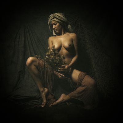 dry flowers / Nude  photography by Photographer DirkBee ★25 | STRKNG