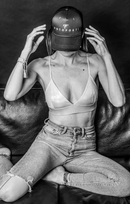 Trucker Hat / Black and White  photography by Photographer fotoforti ★2 | STRKNG