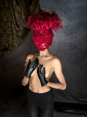 Red Cockscomb / Fine Art  photography by Designer/&shy;Brand Paola Idrontino ★3 | STRKNG