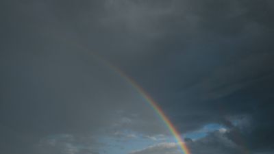 Rainbow before the rain / Nature  photography by Photographer Andrii Fesenko | STRKNG
