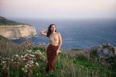 Dingli Cliffs / Nude  photography by Model Marina tells you ★5 | STRKNG