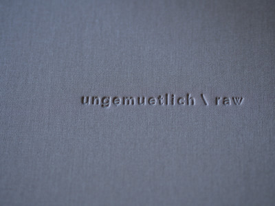 » #1/9 « / “ungemuetlich \ raw”-photobook / limited edition / Blog post by <a href="https://ungemuetlich.strkng.com/en/">Photographer ungemuetlich</a> / 2022-01-24 11:43