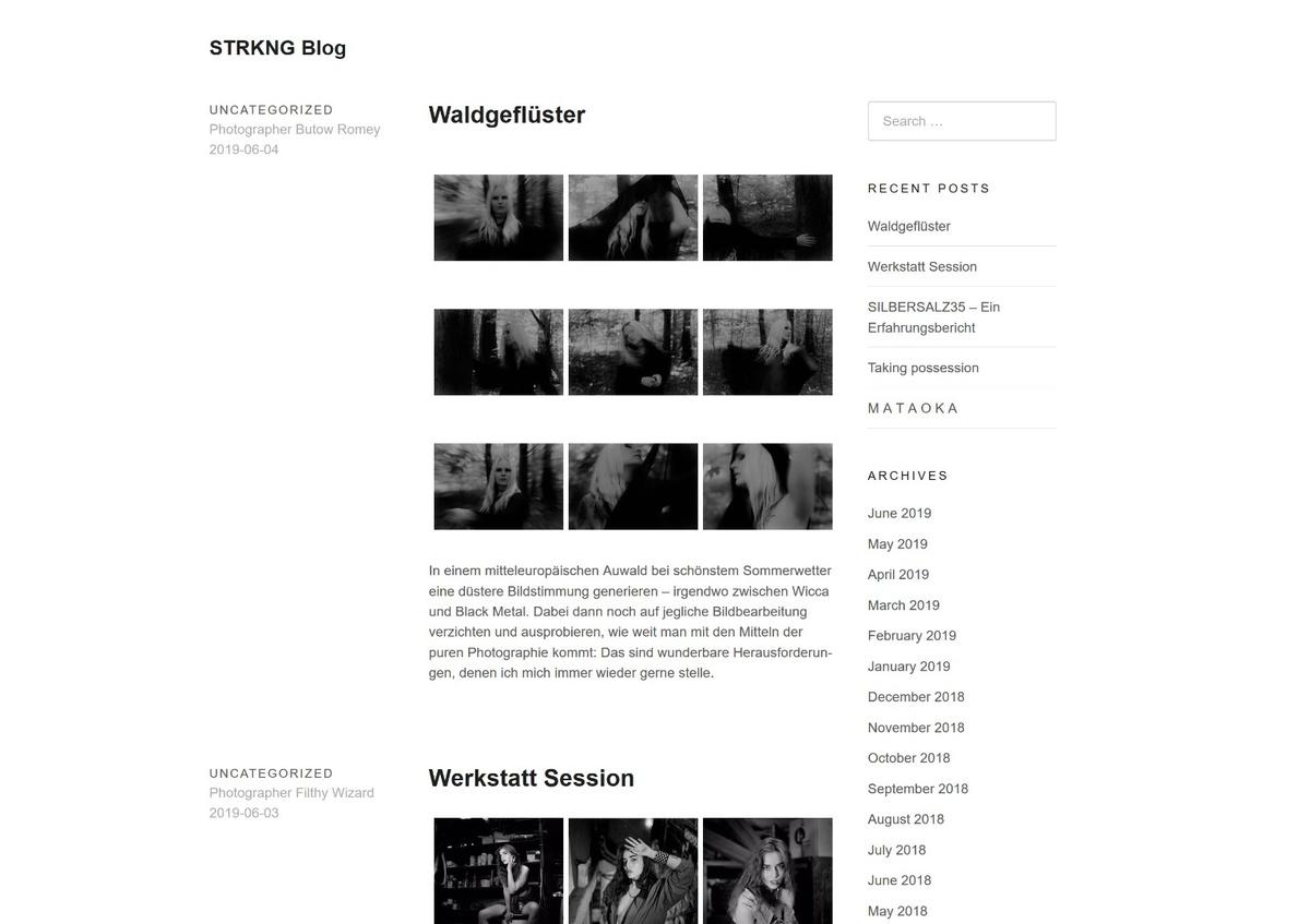 New: Expanded promotion of photography blog posts - Blog post by  STRKNG / 2019-06-05 13:30