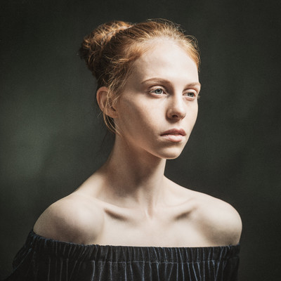 Classical portrait | Samantha / Menschen / portrait,female,woman,girl,Studio,red_hair,klassisches_portrait,classical_portrait,beauty,face