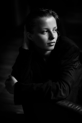 Lara by Pixelhunter / Portrait / monochrome,beauty,portrait,woman,female,pixelhunter,style,bnw,noiretblanc