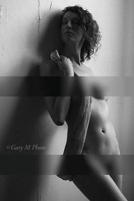 Dream / Nude / figure,nude,model,female,monochrome,scarf,silk