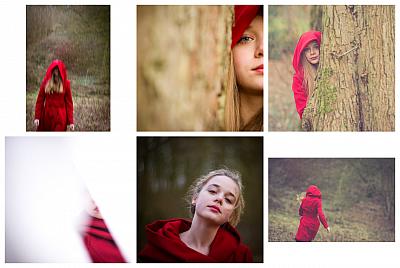 little red riding hood - Blog post by Photographer Sanna Dimario / 2020-01-17 22:31