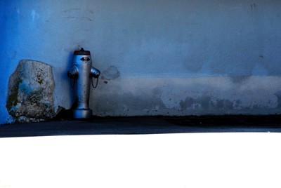 Hydrant / Dokumentation / fotografie,farbig,hydrant