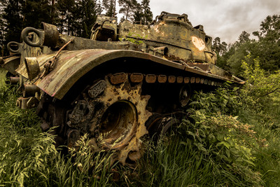 M74 - Patton / Lost places / tank,panzer,wrack,lostplace