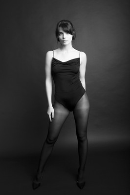 Martina / Fine Art / stockings,highheels,blackandwhite,female model