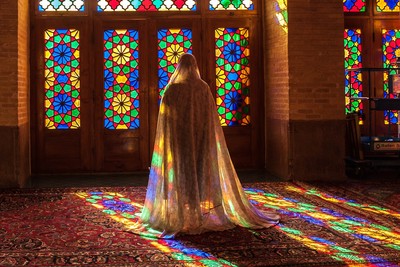 Das Licht Allhas / Menschen / islam,iran,licht,moschee