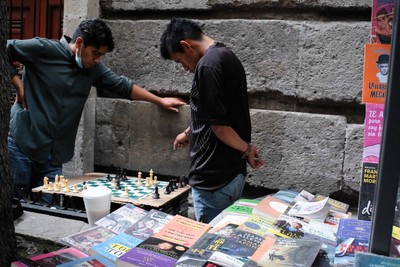 Chess gamers / Street / streetphotography,chess,mexico
