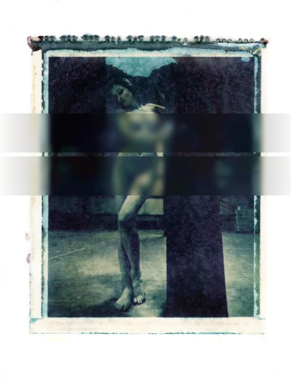 Cold (Polaroid Transfer, Type 59) / Instant-Film  Fotografie von Fotograf Ewald Vorberg ★4 | STRKNG