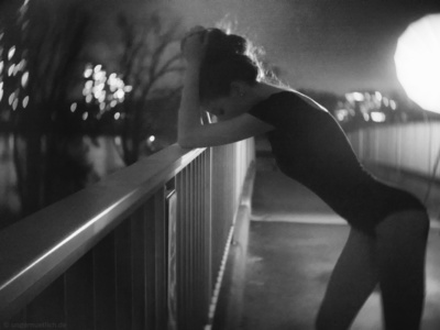 bridge / Nacht  Fotografie von Model la gipsy ★115 | STRKNG