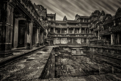 temple courtyard / Black and White  photography by Photographer Morpheus2004 | STRKNG