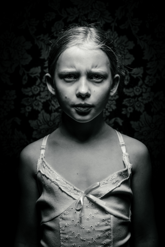 Kiddo - &copy; Lisa Nowinski | Black and White