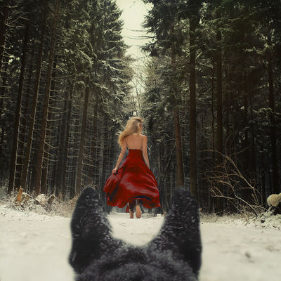 who´s afraid of the black,bad wolf ? / Menschen  Fotografie von Fotografin hady ★7 | STRKNG