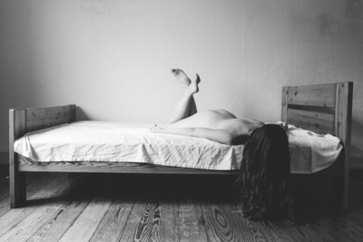 escape / Black and White  photography by Model Liz Appletree ★7 | STRKNG