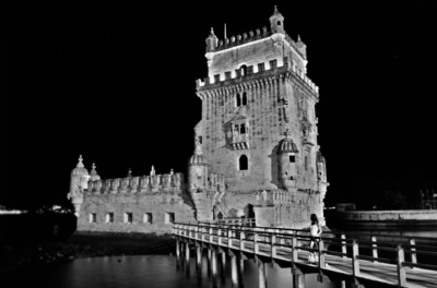 Passing Borders of Imagination, in this Magic Bridge/ Torre de Belém / Fine Art  Fotografie von Fotografin Skin Soul | STRKNG