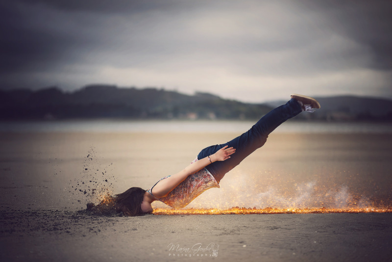 Planking - &copy; Marina Gondra | Photomanipulation