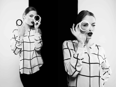 Optical Girl series / Mode / Beauty  Fotografie von Fotografin Debora Di Donato ★1 | STRKNG