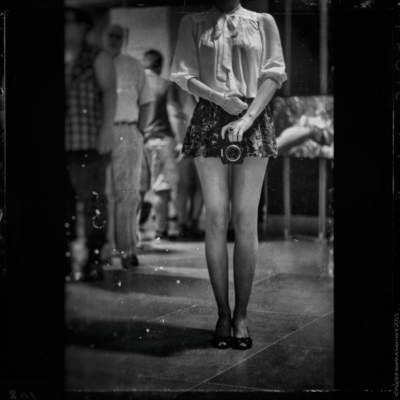self-portrait with legs II (à la Vivian Maier) / Fine Art  photography by Photographer Rapid.Heart.Movement ★27 | STRKNG