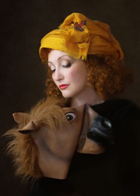 Death and the Maiden / Portrait  photography by Photographer Sofia Zwokbenkel ★1 | STRKNG