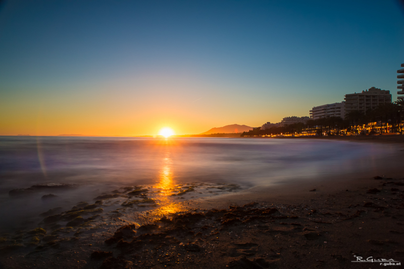 Sunset in Marbella - &copy; R. Guba | Landscapes