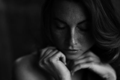 Still thinking / Portrait  photography by Photographer Christoph Koch | STRKNG