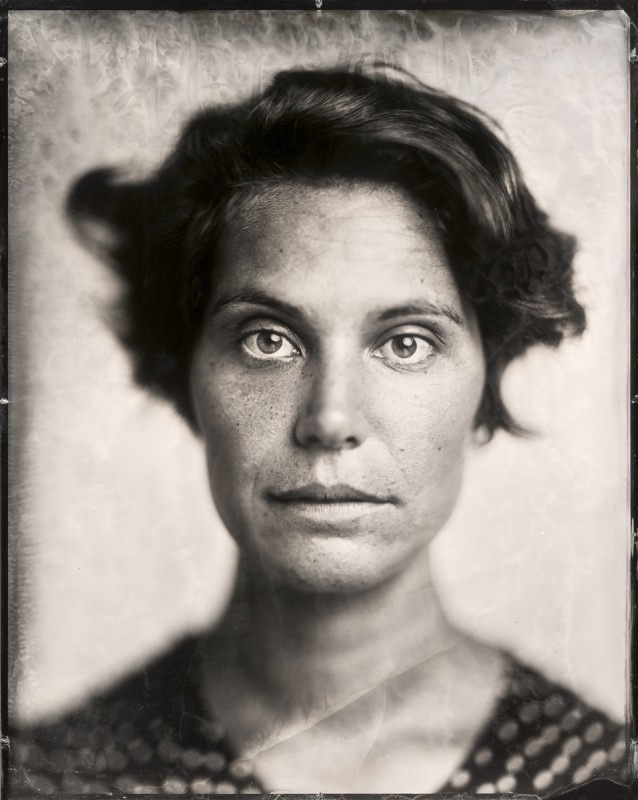 Kristina Lotta | 8x10 wetplate collodion tintype - &copy; Hannes Klotz | Portrait