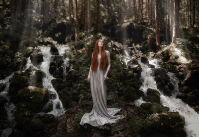 The birth of a nymph / Conceptual  photography by Photographer Deborah Haarmeier ★2 | STRKNG