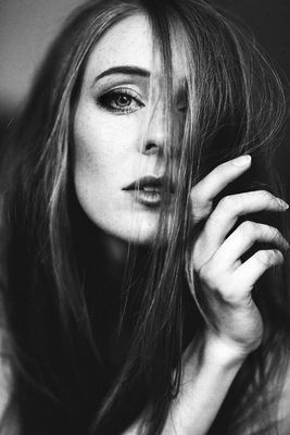 Freckles / Portrait  photography by Model Deborah H. ★15 | STRKNG