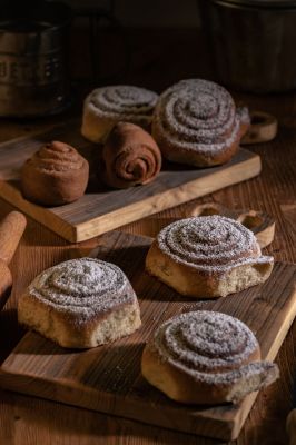 Zimtschnecken / Food  Fotografie von Fotograf Axel Collein | STRKNG