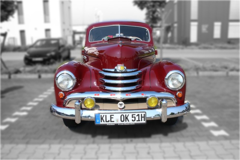 Opel Kapitän 1951 - &copy; Fine Cars | Photomanipulation