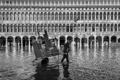 Life goes on - Aqua alta / Street  photography by Photographer Jens Schlenker ★1 | STRKNG