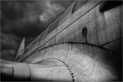 Iljuschin IL-14P / Black and White  photography by Photographer Hans Keim ★5 | STRKNG