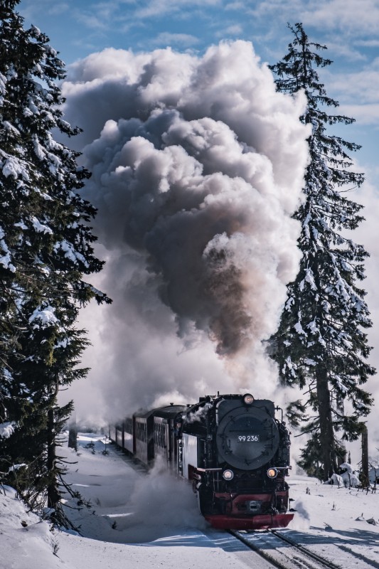 Steam train to Mount Brocken - &copy; bielefoto | Landscapes