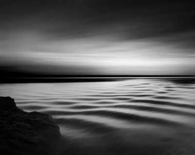 midwinter sea / Schwarz-weiss  Fotografie von Fotograf Karim bouchareb ★17 | STRKNG