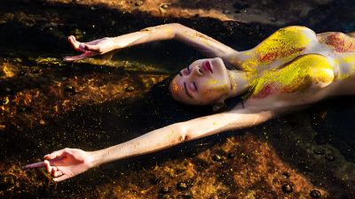 The Golden Glitters / Nude  Fotografie von Fotograf Avs | STRKNG