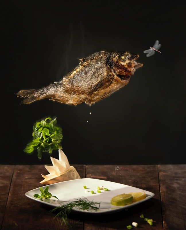 Frisch gebratener Fisch - &copy; Cora Baranowski-Böck | Food